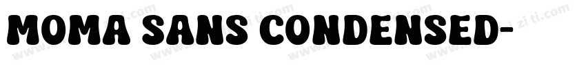 MoMA Sans Condensed字体转换